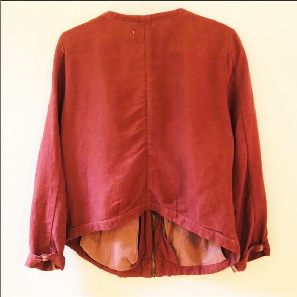 Lucky Brand Linen Jacket Size Large - Picture 4 of 7